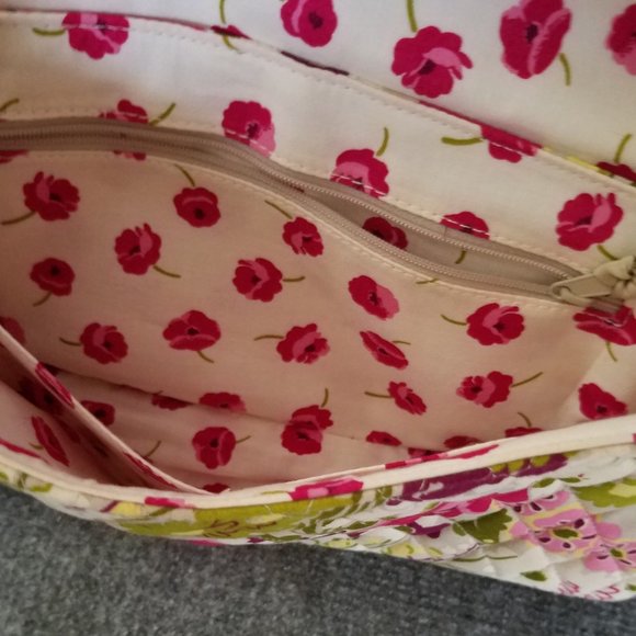 Vera Bradley Pink Floral Knot bag NWOT - Picture 6 of 8
